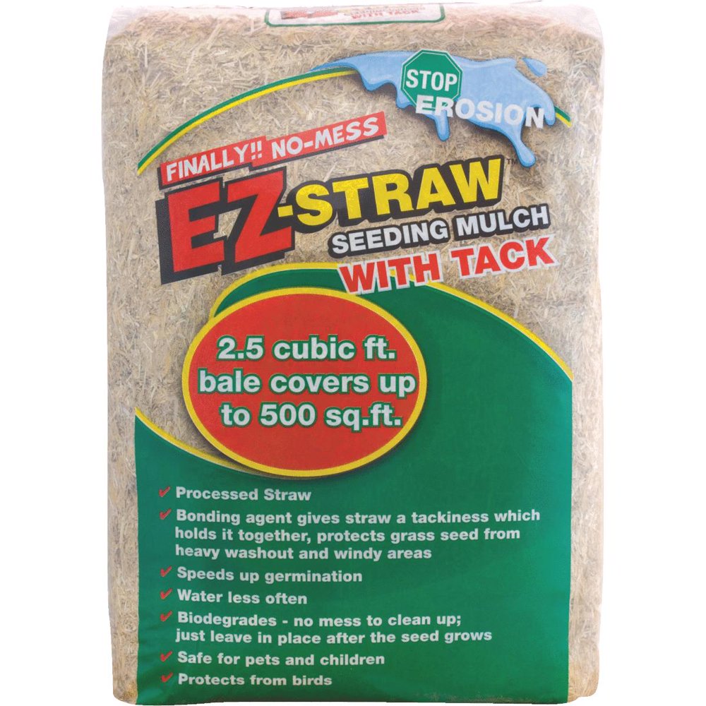 EZ Straw 2.5 Cu. Ft. Straw Seeding Mulch MLEZSTRAWMULCH