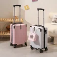 thumbnail image 3 of Maleta de viaje ligera con contraseña para estudiantes de 18 pulgadas, equipaje pequeño, rueda Universal para hombre, cubierta de carrito de embarque para mujer, 3 of 4