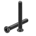 thumbnail image 1 of Uxcell 10Pack 5/16-18x2-1/4" Tornillo de Mueble Tuerca Hexagonal Conductor Cabeza Redonda, 1 of 6