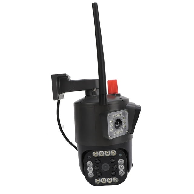 Cámara De Seguridad De Triple Lente 8MP 4K Visión Nocturna A Todo Color Detección De Movimiento Cámara De Seguridad Wifi, Visión Nocturna Ultra Clara, Detección De Movimiento