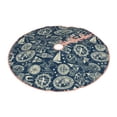 thumbnail image 2 of Balery Nautical Style Printed Christmas Tree Skirt , Merry Christmas Party Christmas Tree Decoration,Adjustable Tree Skirt-36", 2 of 8