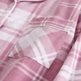 thumbnail image 6 of Womens Pajama Sets 2 Piece Cotton Plaid Pjs Long Sleeve Sleepwear Christmas Button Down Lounge Set, 6 of 8