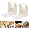 thumbnail image 3 of Bread Slicer 2pcs Toast Slicer Bread Slicer Cutter Loaf Sandwich Cutter Bread Cutting Molds Loaf Cutter Machine Foods for Home Kitchen Bakery Japanese Electric, 3 of 5