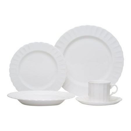 - Red Vanilla Yardley 5 Piece Place Setting, Service for 1