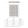 thumbnail image 5 of Sikiie Watermelon Cozy Flannel Fleece Throw Blanket: Lightweight & Thick for All Seasons - Perfect for Women, Men, & Kids"80"x60", 5 of 6