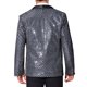 thumbnail image 3 of INSPIRE CHIC Blazers para hombres con lentejuelas brillantes metálicas de argyle y chaquetas de traje M Plata, 3 of 5