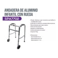 thumbnail image 3 of Andadera Infantil Alumino C/Ruedas Altura Ajustable Speedy, 3 of 3