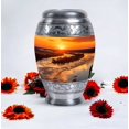 thumbnail image 4 of Sunset Funeral Urns For Human Ashes Adult - Large Urns For Human Ashes Adult Male - Cremation Urns For Human Ashes Adult Female - Urns For Human Ashes Large Adult - Urns For Ashes (Size - 10Inch), 4 of 5
