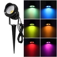 thumbnail image 3 of Paisaje Al Aire Libre Iluminación Led 12W Impermeable Jardín Luz Cob Led Proyector Para Decoración De Jardín De Césped Yuarrent HA027678-01, 3 of 6