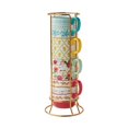 thumbnail image 1 of Pioneer Woman Ditsy Stacking Stoneware Mugs, 12.47 Ounces, 1 of 7