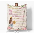 thumbnail image 1 of LHSHID 15th Birthday Gifts for Girls Sweet 15 Gifts for Girls Gifts for 15 Year Old Girl 15th Birthday Blanket 15th Birthday Decorations Blankets for Girls 30x40in, 1 of 6