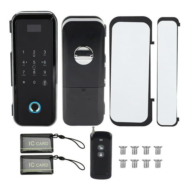 Access Control System,Glass Door Smart Fingerprint Remote Control Door