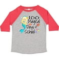 thumbnail image 3 of Inktastic 100 Magical Days of School with Blue Mermaid and Fish Boys or Girls Toddler T-Shirt, 3 of 5
