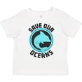 thumbnail image 3 of Inktastic Save Our Oceans with Dolphin Boys or Girls Toddler T-Shirt, 3 of 5