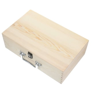 Small Wooden Lock Box