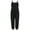 Noir, variante sur MIASHUI Combinaison pour Filles Été Sans Manches Décontractée Pantalon Long Barboteuse Salopette avec Poches, Rose, 4-5 Ans