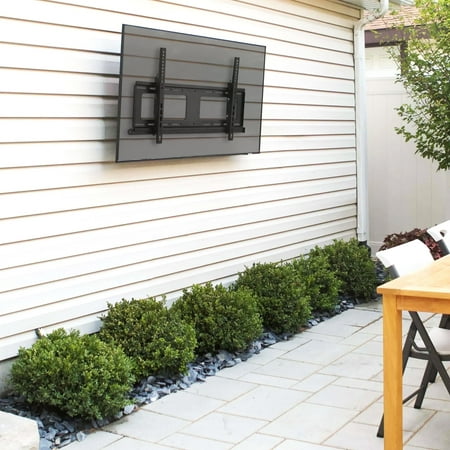ZeboZap Vinyl Siding TV Mount  Stucco Brick Outdoor 80 TV Tilt