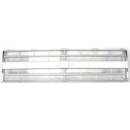 Grille Assembly Compatible With 1987-1988 Chevrolet Blazer 1985-1986 C10 Silver Shell and Insert