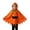 Orange-d, variant on Kids Pumpkin Unisex Hooded Cape Girls Dress up Clothes Halloween Boys 5-6 Years