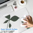 thumbnail image 4 of Long Mouse Pads for Desk,Brown Boho Plant Pattern Desk Mats on Top Of Desks, Desk Mouse Pad Extra Large with 3mm Non-Slip Base and Stitched Edge for Gaming,Office,Work,Home 35.4"x15.7", 4 of 6