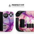 thumbnail image 2 of Design Skinz - Compatible with Steam Deck - Skin Decal Protective Scratch-Resistant Removable Vinyl Wrap Cover - Red White Dragon Vein Agate Skin, 2 of 5