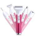 thumbnail image 1 of Maquinilla de afeitar eléctrica para mujer, depilación para cuerpo, nariz, recortadora de pelo, afeitadoras faciales, cejas, piernas, axilas, área del bikini, axilas púbicas, sin dolor, recargable, po, 1 of 5