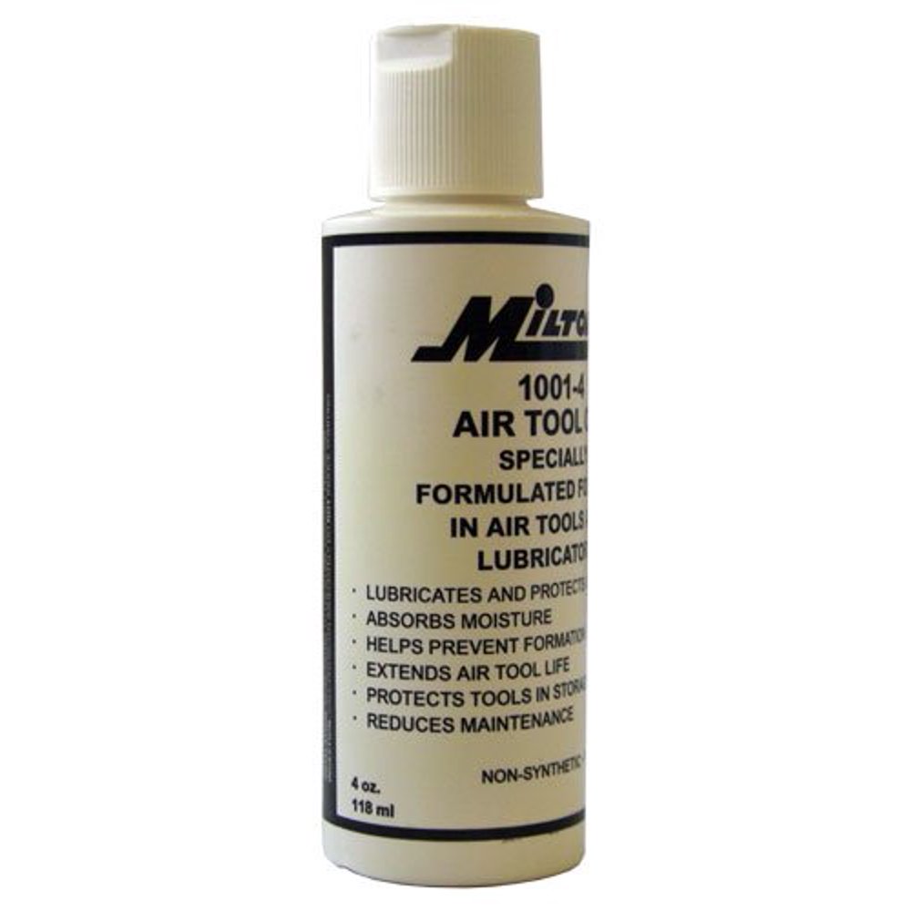 MILTON 10014 Air Tool Oil, 4 Oz., PK12