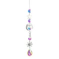 thumbnail image 1 of Carillón de cristal Windchime Adorno colgante hecho a mano Prismas Colgante espumoso A Zulema Colgantes colgantes, 1 of 7