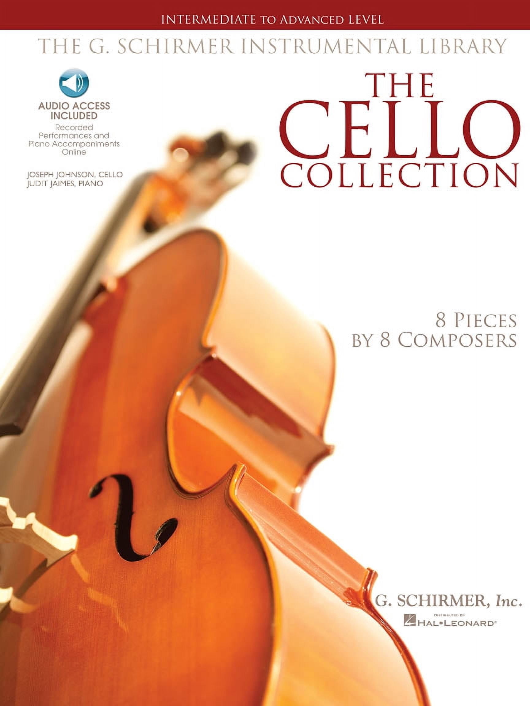 The Cello Collection - Intermediate to Advanced Level Book/Online Audio, (Hardcover)