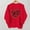 F_Red, variant on XPMWRP Women's Valentines Sweatshirts Crewneck Pullovers Love Heart Graphic Sweater Cute Sweatshirt Long Sleeve Solid Tops Red XS
