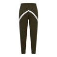 thumbnail image 5 of Jinhomg Mens Soft Cargo Pant Baggy Comfy Elastic Drawstring Waist Joggers 2025 Trendy Color Block Casual Long Pants with Pockets Limited Time Deals of The Day Army Green XL, 5 of 6