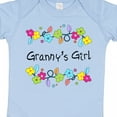thumbnail image 4 of Inktastic Grannys Girl Bright Flowers Girls Baby Bodysuit, 4 of 5