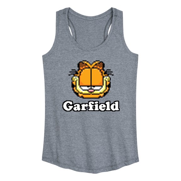Garfield - Video Game Garfield Logo - Women's Racerback Tank Top