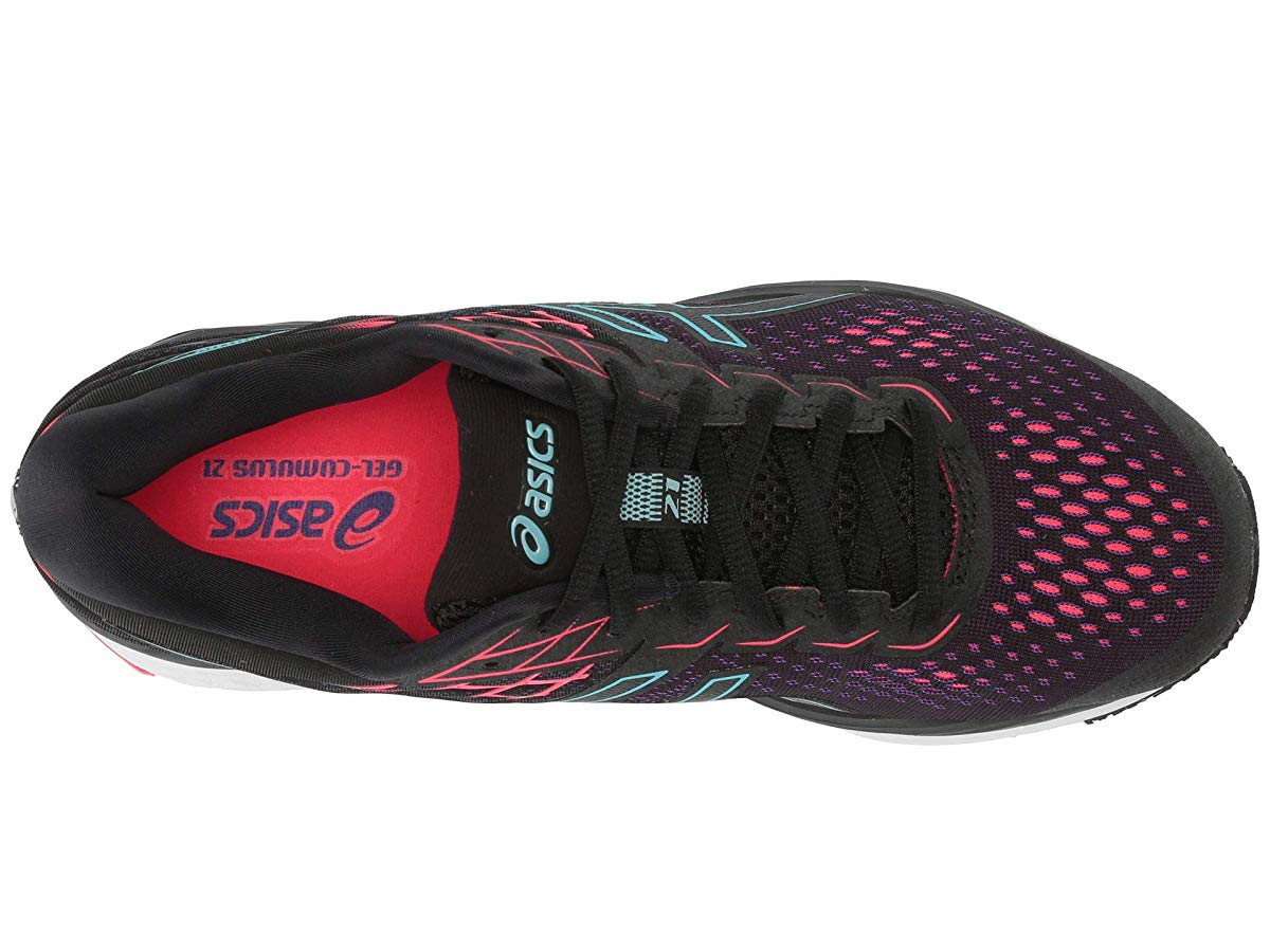 asics gel cumulus 21 black pink