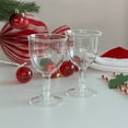 thumbnail image 6 of Eespoir Christmas Decoration Plastic Cups, Party Supplies Glasses, Disposable Champagne Goblets, For Atmospheres Decoration Props, Holiday Event(C), 6 of 7
