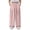 Style1-Pink girls pants, variant on wide leg pants for girls Pleated High Waist Pants Solid Casual Double Pocket Anti Static School Uniform Bottoms 4-16 Years
