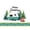 White Green, variant on Homewish Leopard Print Camper Zipper Twin Comforter Sets with Fitted Sheet and 2 Pillowcases,Kids Happy Camping Zipper Bedding Set For Girl Boys,Black Reversible,4-Piece