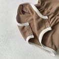 thumbnail image 5 of Weebloom Baby Girl Clothes Set Boys Clothes Knitted Sleeveless Jumpsuit Bodysuit Summer Girls Romper Coffee 0-3 Months, 5 of 7