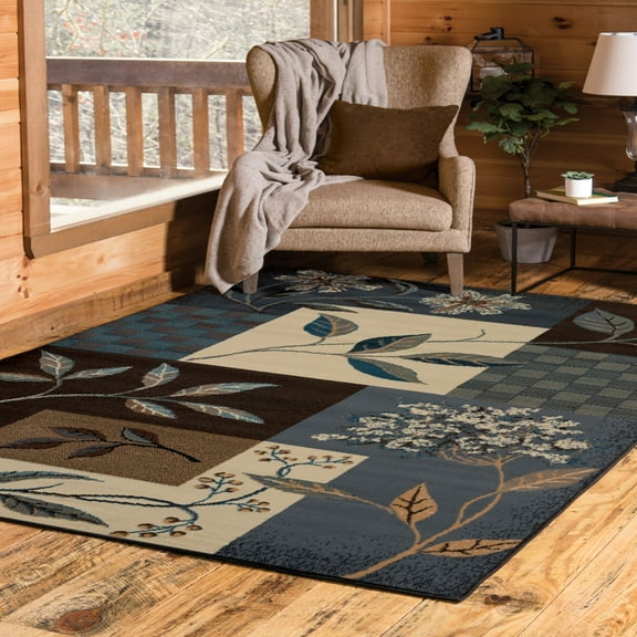 United Weavers Brunswick Tamara Contemporary Nature Area Rug, Light Blue, 7'10" x 10'6"