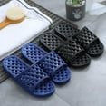 thumbnail image 3 of Shower Shoes Quick Drying Slippers for Women Men, anti slip House Shoes Cushioned Thick Sole Bathroom Slippers Indoor Outdoor Soft Platform Sandals for Living Room College Dorm Beach SPA Gym Pool, 3 of 14