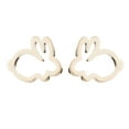 thumbnail image 2 of Flmtop Sweet Hollow Rabbit Ear Studs Bunny Earrings Women Party Jewelry Easter Gift, 2 of 6