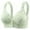 Light Green, variant on Bras for Women,Lace Pattern Front Buckle Non Underwire Bra Solid Color Comfortable Tank Top for Daily Wear,Sports Bras for Women,Black,36
