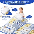 thumbnail image 3 of Pioneer Flower Floral Print Pattern Toddler Nap Mats for Kids Preschool,Sleeping Mat Bag or Kids,Toddler Sleeping Bag,Toddler Nap Mat or Daycare, 3 of 6
