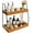 Brown, variant on Acacia Bathroom Organizer Countertop
