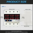 thumbnail image 2 of Yeacher Three Phase Voltage and Current Protector Synchronous and Asynchronous Working Modes Design Multiple Protections with Automatic Power Off and Automatic Reset Function, 2 of 6
