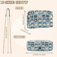 thumbnail image 4 of FORMRS Women Crossbody Purse with Chain Strap Vegan Leather Shoulder Handbag, Cartoon Cute Cat, 4 of 7