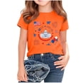 thumbnail image 4 of LYEAA 4th of July Shirt for Kids American Flag Tees Patriotic Red White Blue T Shirts Independence Day Short Sleeve Tops, 4 of 6