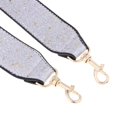 thumbnail image 3 of Correa Ancha para El Hombro Cinturón de Repuesto Bolso Cruzado para El Cuerpo Bolso Correa con Estilo Estrella Brillante Plata Soledad Correas de repuesto para bolso, 3 of 8
