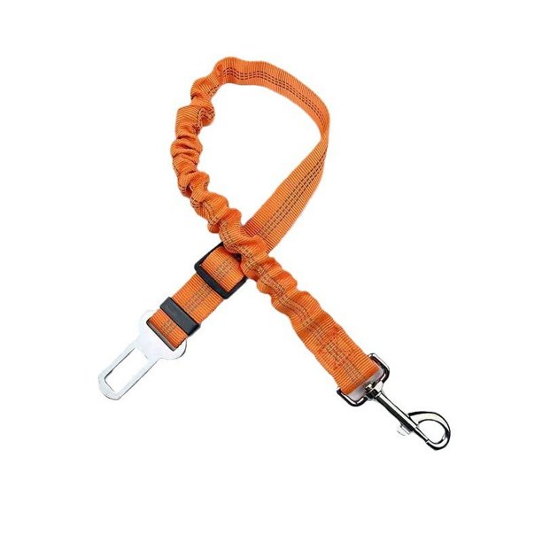 Correa de seguridad para perros, amortiguación retráctil ajustable, correa elástica para mascotas, cinturón de seguridad para coche, cuerda de seguridad, cuerda de remolque