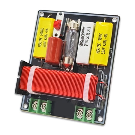 HEMLBOYW 150W HiFi Treble Bass Frequency Divider Stage Video Sound Stereo Crossover Tweeter Filters Devices Outdoor Speaker DIY